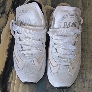 P448 White Sneakers, Sz 9